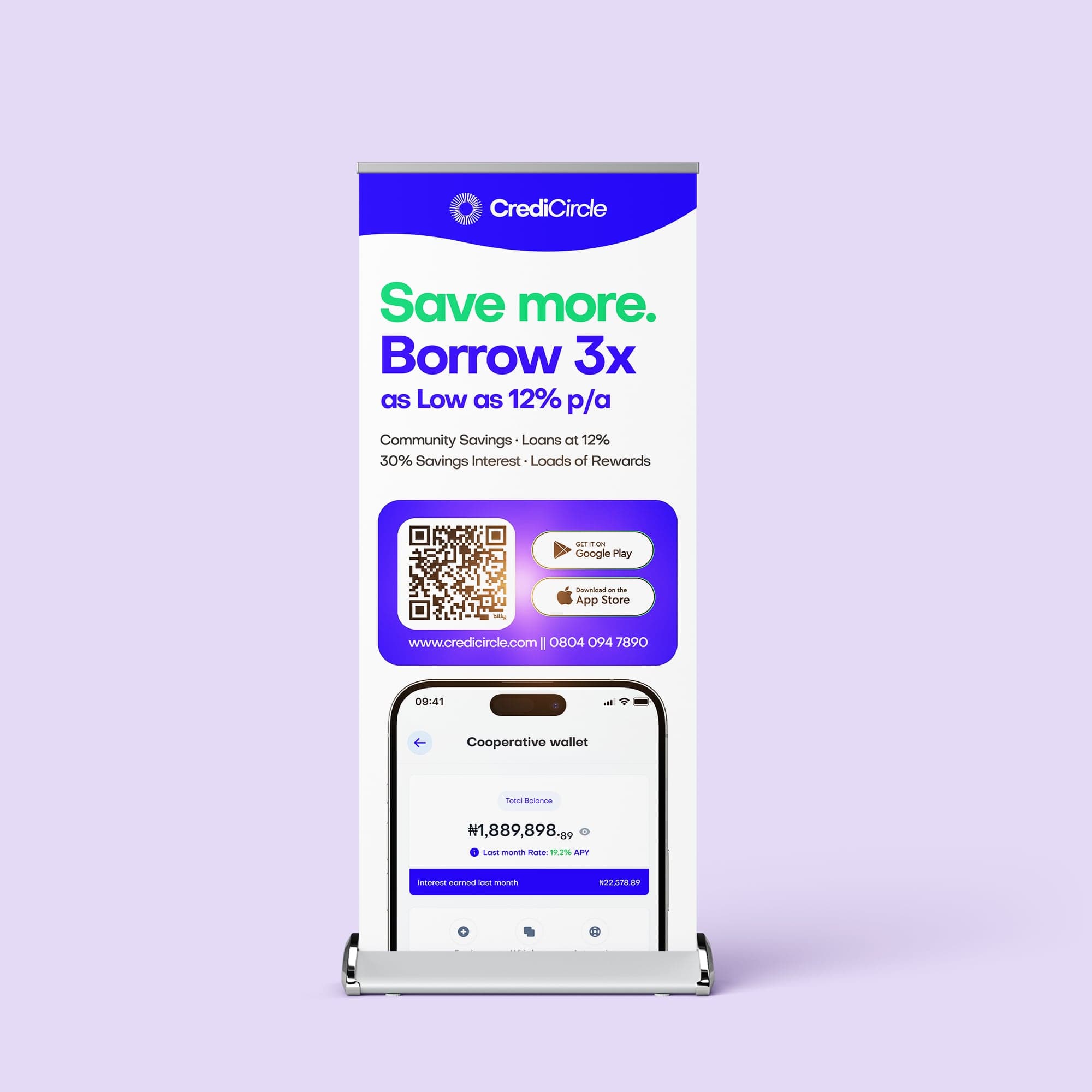 Roll-up banner