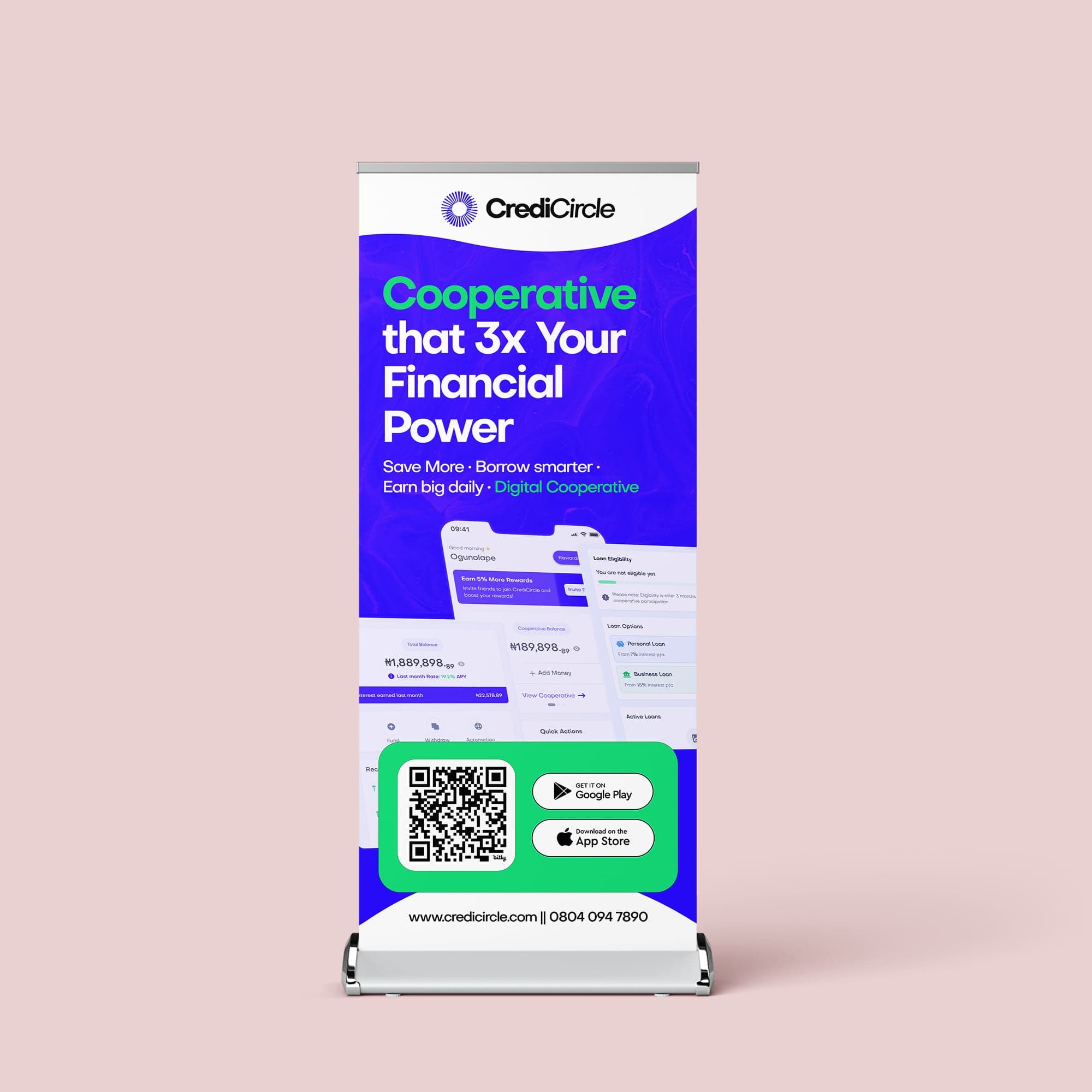 Roll-up banner