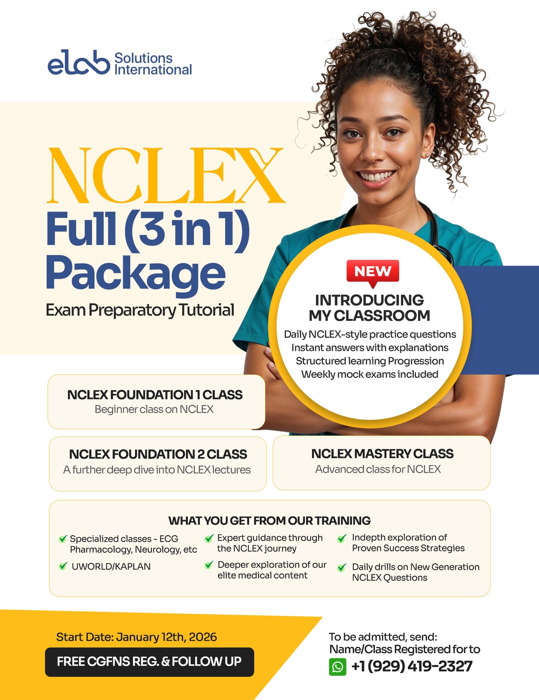 NCLEX Full (3 in 1) Package