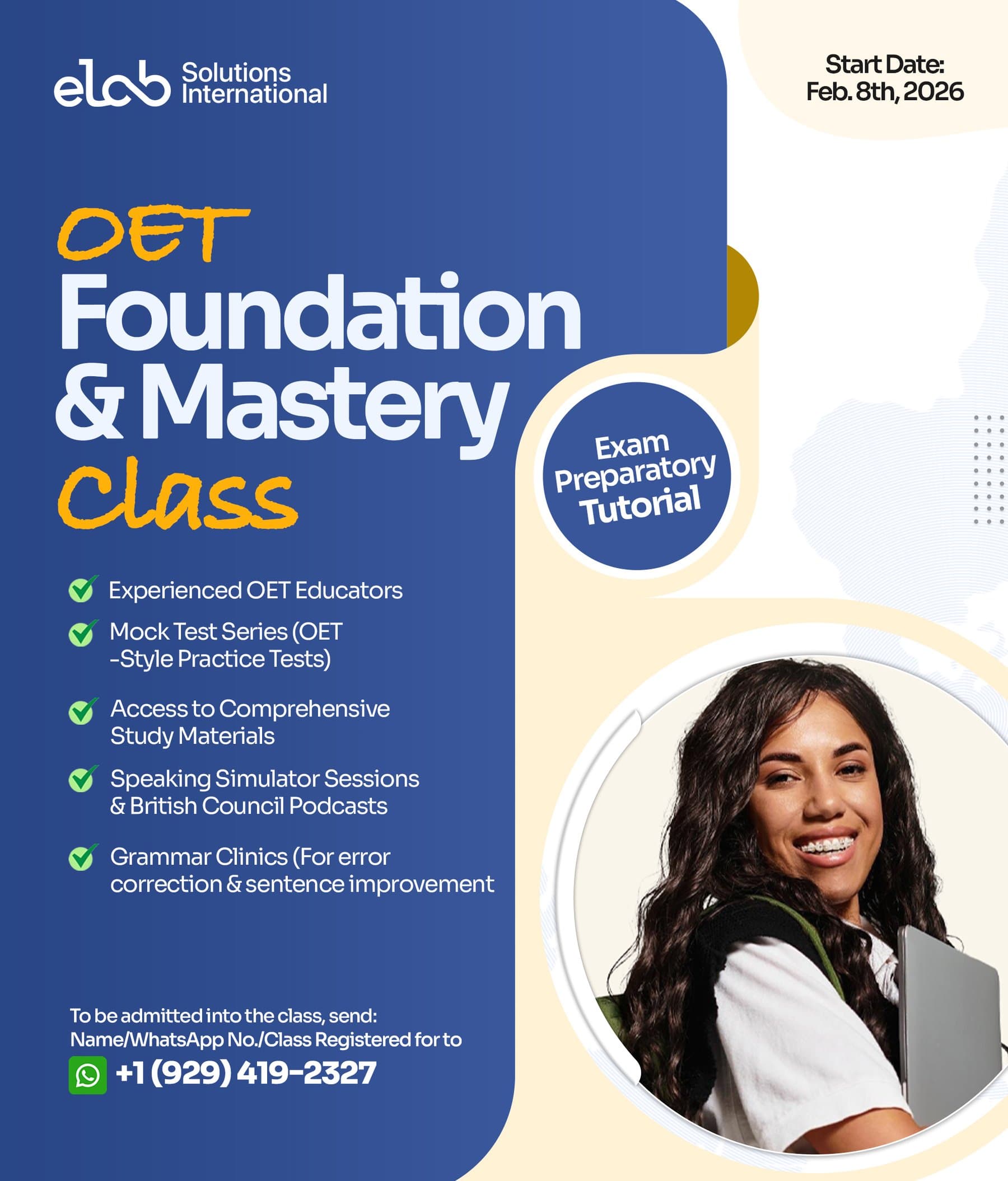 OET Foundation & Mastery Class
