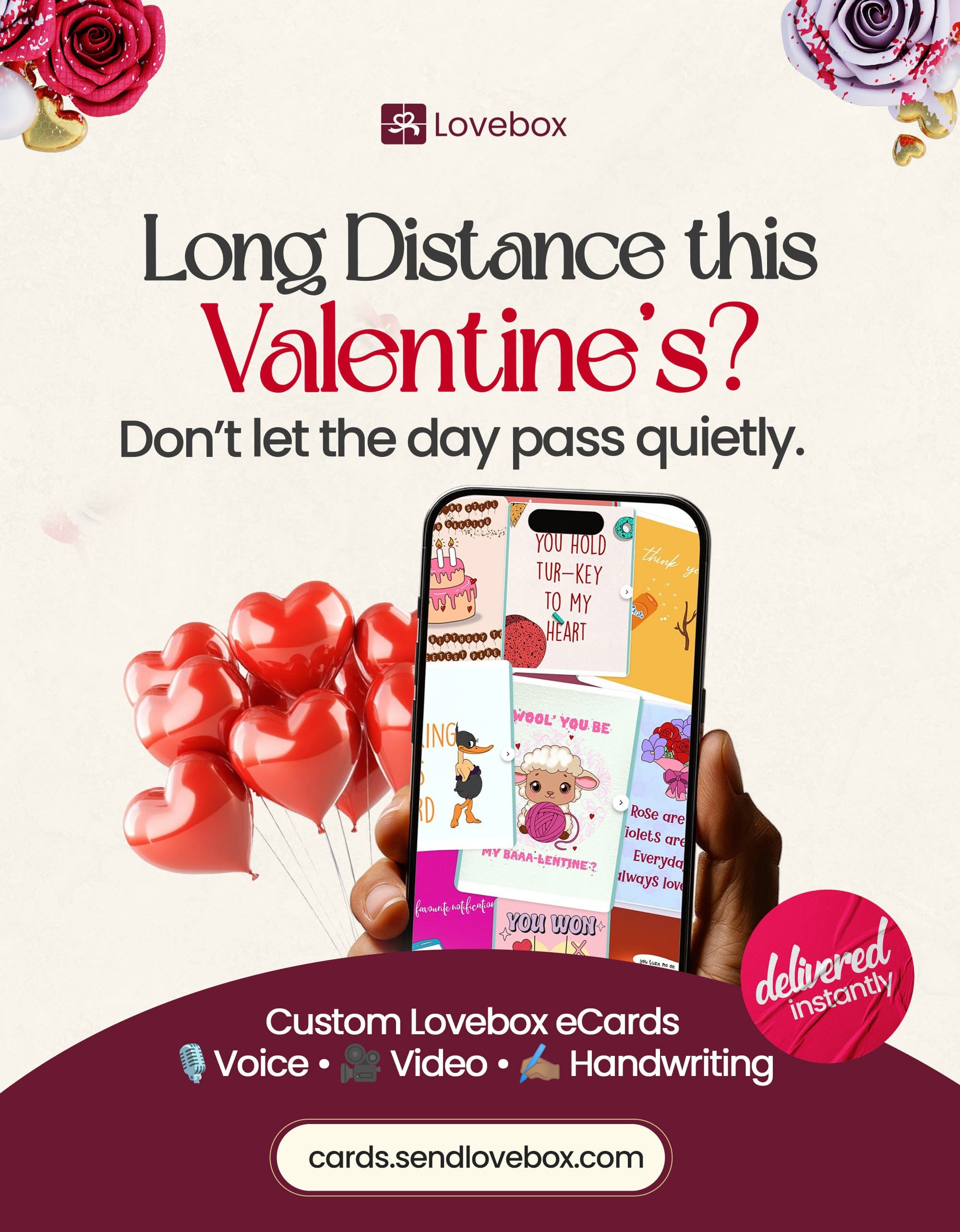 Long distance this Valentine's?
