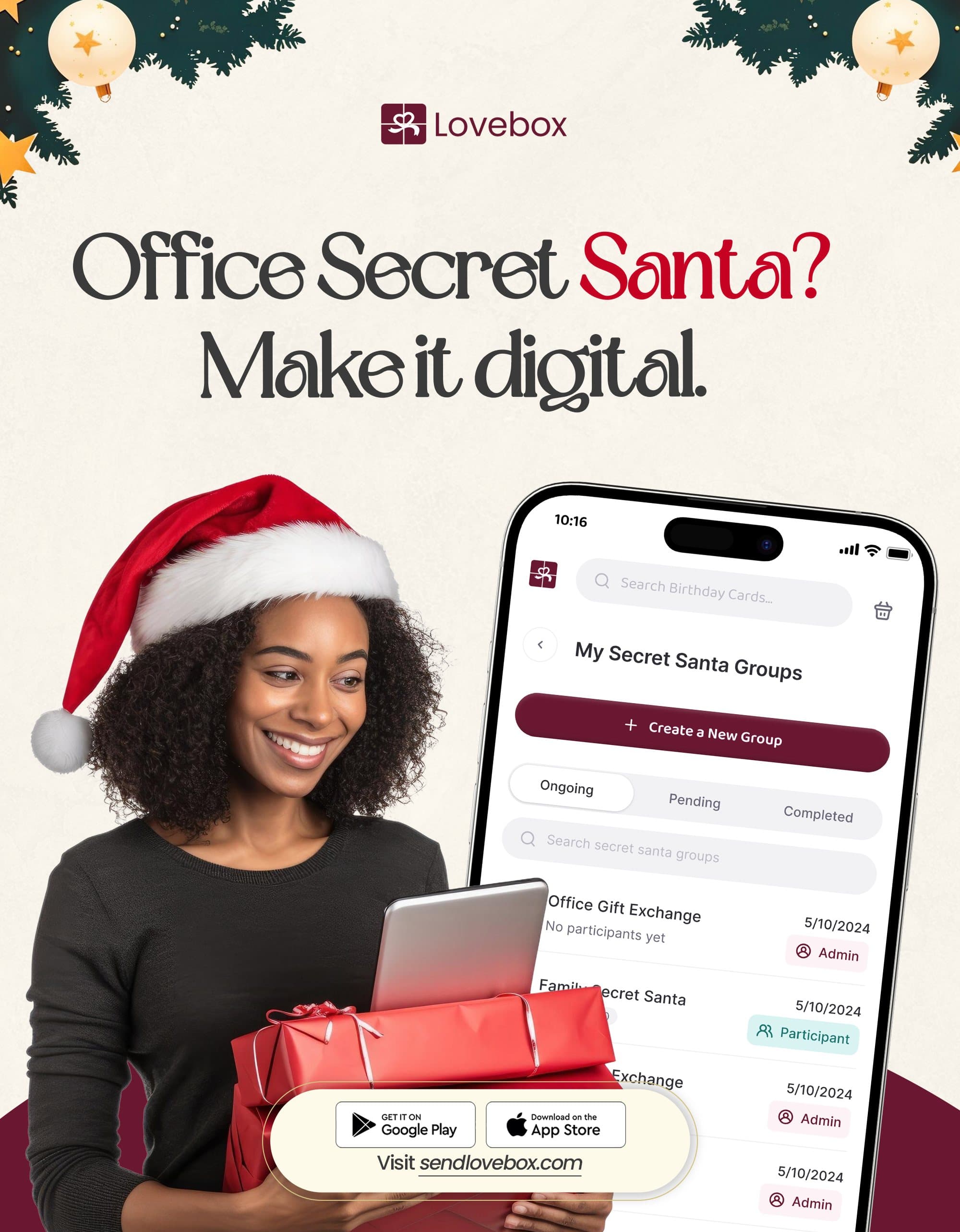 Office Secret Santa? Make it digital