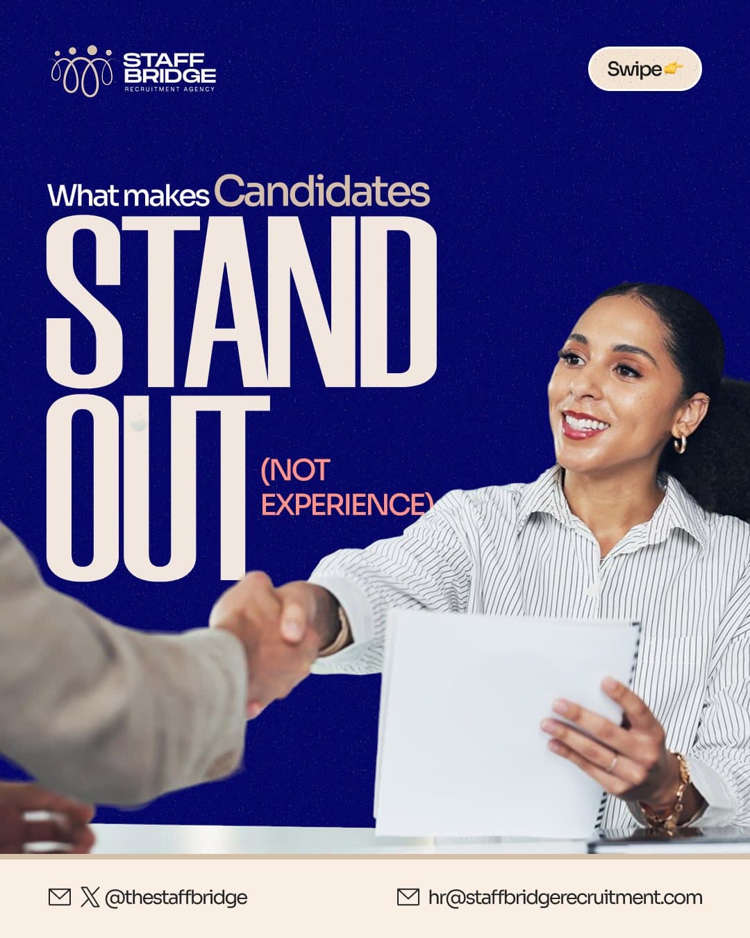 What makes candidates stand out (not experience)